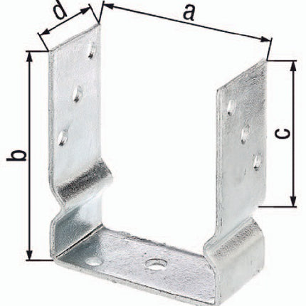 GAH U-Pfostenträger ETA-10/0210 91x150x100x60mm ( 3000200723 )
