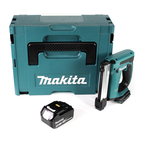 Makita DST 221 T1J 18 V Li-ion Akku Tacker im Makpac + 1x BL 1850 B 5,0 Ah Li-Ion Akku - ohne Ladegerät - Toolbrothers