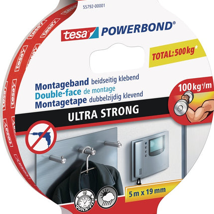 TESA Montageband Powerbond Ultra Strong 55792 weiss ( 4000309018 )