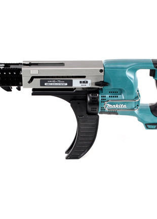 Makita DFR 750 RT1J Akku Magazinschrauber 18V 45-75mm + 1x Akku 5,0Ah + Ladegerät + Makpac - Toolbrothers