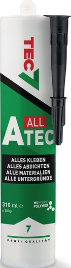 Adhésif et mastic TEC7 A-Tec noir (4000364006)