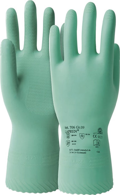 HONEYWELL Chemikalienhandschuhe Lapren 706 Größe 10 grün ( 4000371621 )