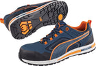 Zapato de seguridad PUMA Crosstwist LOW Talla 41 azul/naranja (4000374601)