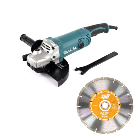 Makita GA 9050 R Winkelschleifer 2000W 230mm + Spit Diamant Trennscheibe Wet and Dry 230x22,23 mm - Toolbrothers