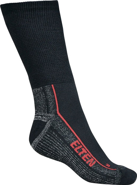 Calze funzionali ELTEN Perfect Fit Socks ESD (Carbon) taglia 35-38 nero/grigio ( 4000374855 )