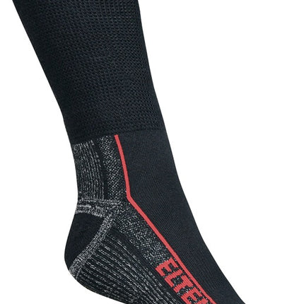 ELTEN Funktionssocke Perfect Fit Socks ESD (Carbon) Größe 47-50 schwarz/grau ( 4000374858 )