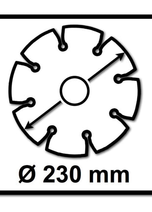 Spit Diamant Trennscheibe Wet and Dry 230 x 22,23 mm 922707 - 5 Stück - Toolbrothers