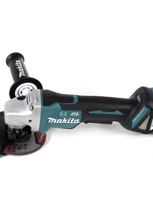 Makita DGA 517 RMJ Akku Winkelschleifer 18 V 125 mm Brushless + 2x Akku 4,0 Ah + Ladegerät + Makpac - Toolbrothers