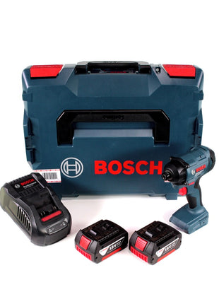 Bosch GDR 18V-160 Akku Drehschlagschrauber 18V 160Nm + 2x Akku 3,0Ah + Ladegerät + L-Boxx - Toolbrothers