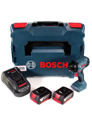 Bosch GDR 18V-160 Akku Drehschlagschrauber 18V 160Nm+ 2x Akku 6,0Ah + Ladegerät + L-Boxx - Toolbrothers