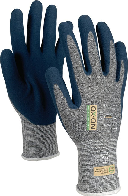 OX-ON Handschuhe Recycle Basic 16001 Größe 10 blau/hellblau ( 4000391360 )