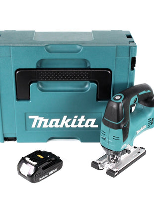 Makita DJV 182 A1J Akku Pendelhubstichsäge 18 V Brushless + 1x Akku 2,0 Ah + Makpac - ohne Ladegerät - Toolbrothers