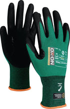 OX-ON Gants de protection anti-coupures Cut Advanced 9904 taille 8 noir/vert ( 4000391372 )