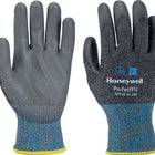 HONEYWELL Schnittschutzhandschuhe New Perfect Fit 13G PU A6/F Größe 10 grau/blau ( 4000391451 )