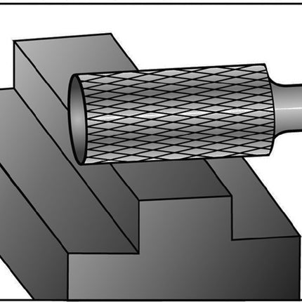 RUKO Frässtift ZYA Ø 6 mm Kopflänge 18 mm Schaft-Ø 6 mm ( 4000602790 )