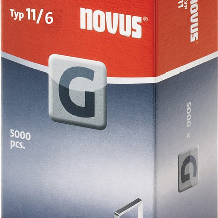 NOVUS Flachdrahtklammer G Typ 11 B10,6xL6mm ( 4000813886 )