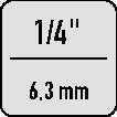 GEDORE Drehmomentschlüssel TF-K5 1/4 ″ 1 - 5 Nm ( 4000822443 )