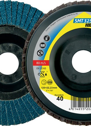 KLINGSPOR Fächerscheibe SMT 325 Extra Ø 115 mm Körnung 40 gerade ( 4000842813 )