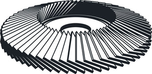 KLINGSPOR Fächerscheibe SMT 325 Extra Ø 115 mm Körnung 60 gerade ( 4000842814 )