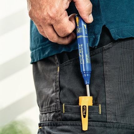 PICA Permanentmarker BIG INK SMART-USE-MARKER XL weiß ( 4000871421 )