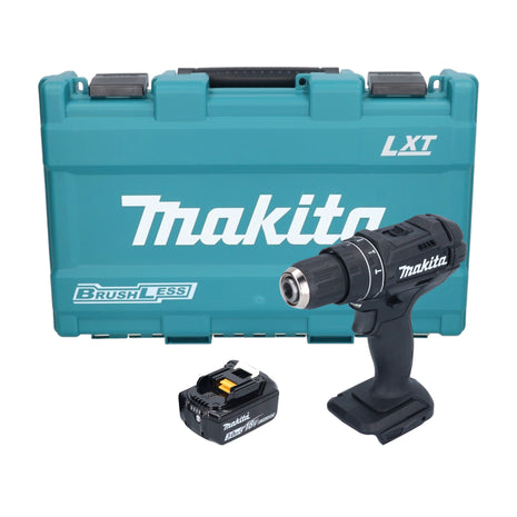 Makita DHP 482 F1KB Akku Schlagbohrschrauber 18 V 62 Nm Schwarz + 1x Akku 3,0 Ah + Koffer - ohne Ladegerät