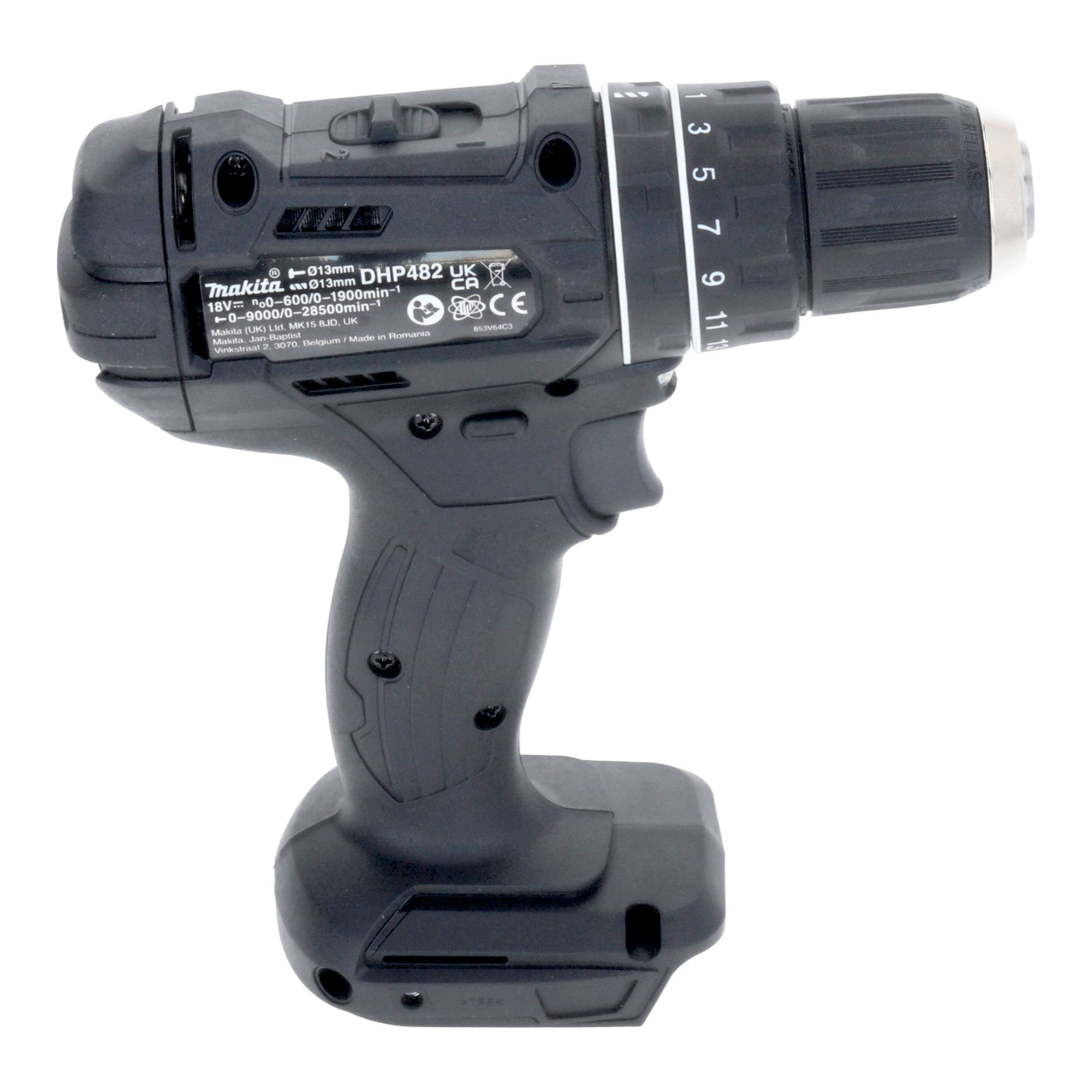 Makita DHP 482 ST1JB Akku Schlagbohrschrauber 18 V 62 Nm Schwarz 1x Akku 5 0 Ah Ladegeraet Makpac 4 - toolbrothers