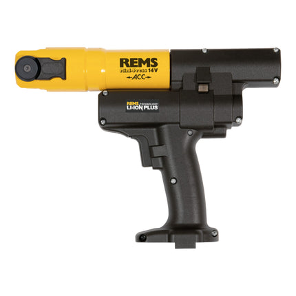 Rems Mini Press 14V ACC Basic Pack Akku Radialpresse 14,4 V 22 kN ( 578013 R220 ) + 1x Akku 2,5 Ah + Ladegerät + L-Boxx
