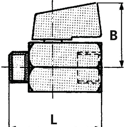 RIEGLER Mini-Kugelhahn VALVE LINE 10 mm 3/8 ( 4163000189 )