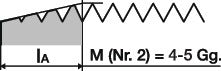 RUKO Handgewindebohrersatz DIN 352 M6x1 mm ( 4300400030 )