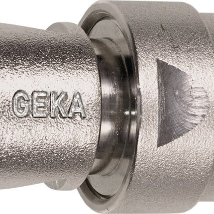GEKA Schlauchstück GEKA plus Messing vernickelt Schlauchgröße 19 mm ( 4300600054 )