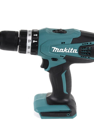 Makita HP 457 DWE 18 V Li-Ion Akku Schlagbohrschrauber im Transportkoffer + 2 x 1,5 Ah Akku + Ladegerät + Makita B-53811 Bit & Bohrer-Set 100-teilig mit Bithalter in Kunstoffkoffer - Toolbrothers