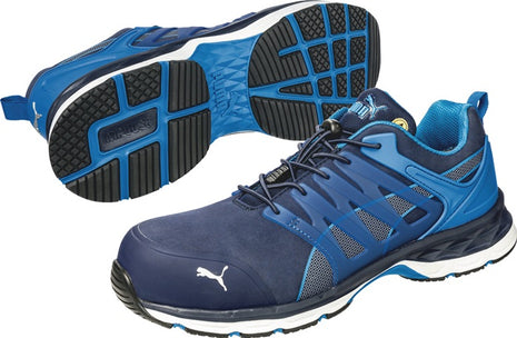 Zapato de seguridad PUMA VELOCITY 2.0 BLUE LOW talla 45 azul (4300700615)