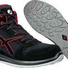 ALBATROS Sicherheitsstiefel CLIFTON MID Größe 44 schwarz/rot ( 4300700684 )