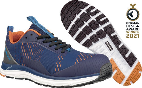 ALBATROS safety shoe AER55 IMPULSE BLUE LOW size 40 blue/orange ( 4300700860 )