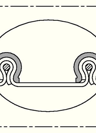 NORRES Tuyau d'aspiration et de soufflage CP VITON(R) 459 EC Ø intérieur 50-51 mm ( 4501401302 )