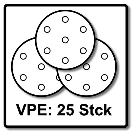 Festool STF D225 P400 GR S/25 Schleifscheibe Granat Soft 25 Stück ( 204228 ) für Langhalsschleifer PLANEX 225 EQ, PLANEX LHS-E 225 easy