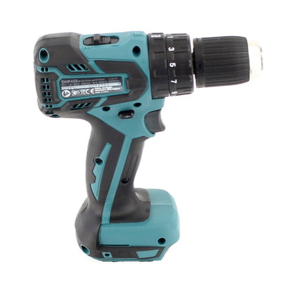 Makita DHP 459 RTJ 18 V Akku Schlagbohrschrauber im Makpac + 2x BL 1850 B 5 Ah Akku + Ladegerät + Makita B-53811 Bit & Bohrer-Set 100-teilig - Toolbrothers