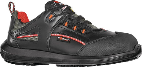 Zapato de seguridad U.POWER Iroko talla 42 negro/rojo (4720000162)