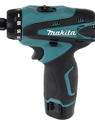 Makita DF 030 DWJ Akku-Schrauber 10,8 V im Koffer + 2x 1,3 Ah Akku + Ladegerät + Makpac - Toolbrothers