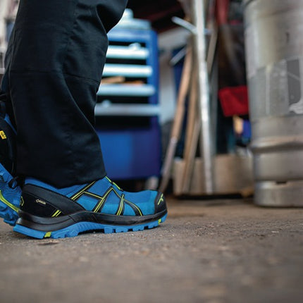 HAIX Sicherheitsschuh BE Safety 40.1 low Größe 12 (47) blau/citrus ( 4721000030 )