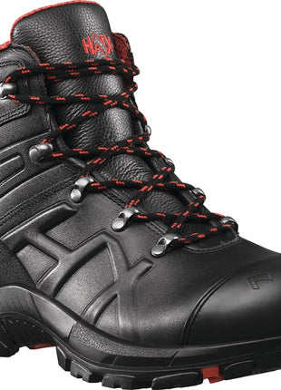 HAIX Sicherheitsstiefel BE Safety 54 Mid Größe 6 (39) schwarz/rot ( 4721000169 )