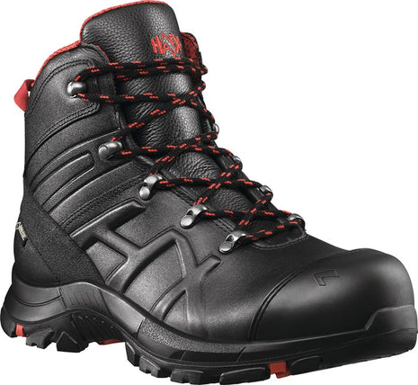 Bottes de sécurité HAIX BE Safety 54 Mid taille 7 (41) noir/rouge ( 4721000171 )