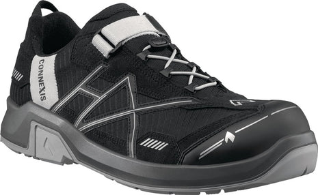 HAIX safety shoe CONNEXIS low size 9 (43) black/silver ( 4721000603 )