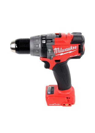 Milwaukee M18 ONEPD 18 V Li-Ion Brushless Akku-Schlagbohrschrauber im Koffer + Milwaukee HSS-G Thunderweb Metallbohrer Kassette 19-teilig - ohne Akku, ohne Ladegerät - Toolbrothers