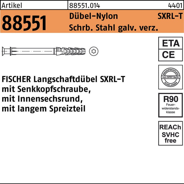 FISCHER Langschaftduebel SXRL Bohrer D 10mm Duebel L 80 mm 8000238429  1 - toolbrothers