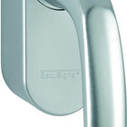 HOPPE Fenstergriff Atlanta 0530/FR-408 Aluminium F9 / stahlfarben ( 8000347453 )