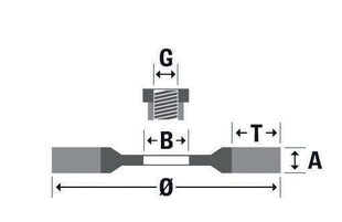 OSBORN Rundbürste  Ø 100 mm Drahtstärke 0,5 mm ( 8000427670 )