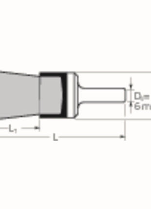 PFERD Pinselbürste PBU ST Ø 15 mm Drahtstärke 0,2 mm ( 8000432592 )