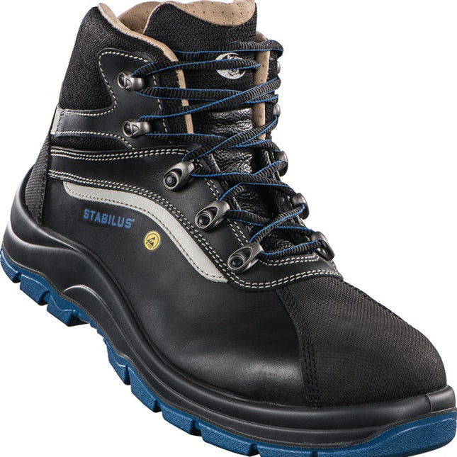 STABILUS Sicherheitsstiefel SPARTACUS MID Größe 45 schwarz/blau ( 8000468770 )