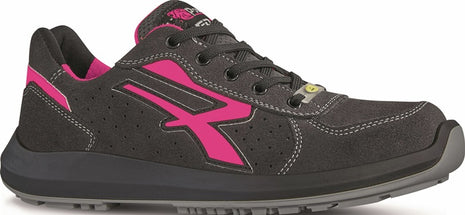 Zapato de seguridad mujer U.POWER RU20156 ELECTRA talla 41 negro/rosa (8000477265)